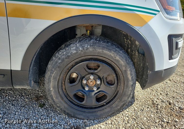 image for item LO9848 2019 Ford Explorer Police Interceptor  SUV