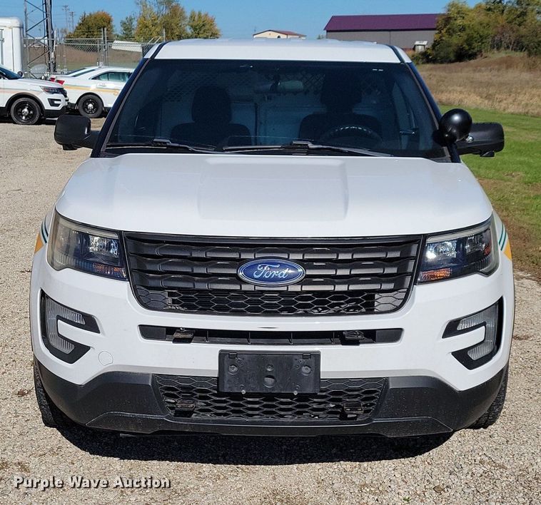 image for item LO9849 2018 Ford Explorer Police Interceptor  SUV