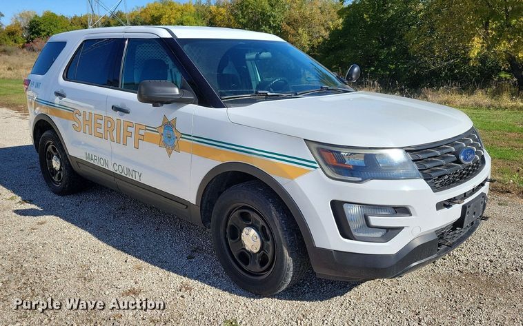 image for item LO9849 2018 Ford Explorer Police Interceptor  SUV