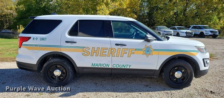 image for item LO9849 2018 Ford Explorer Police Interceptor  SUV