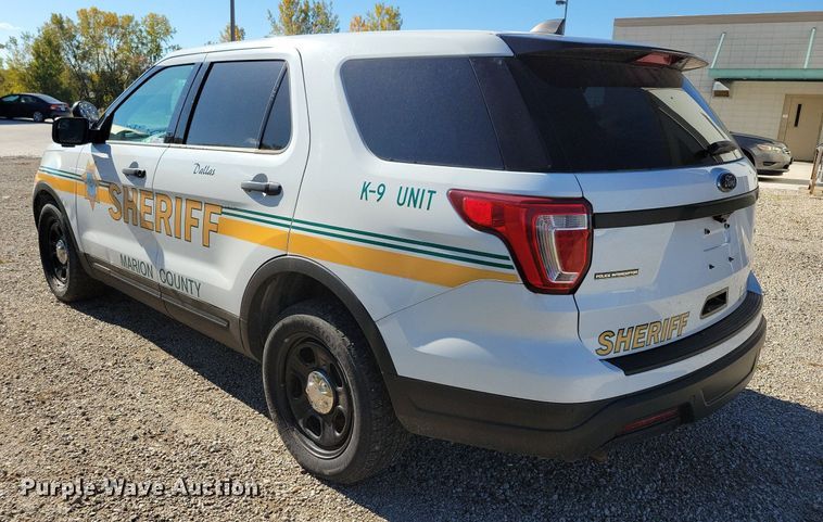 image for item LO9849 2018 Ford Explorer Police Interceptor  SUV