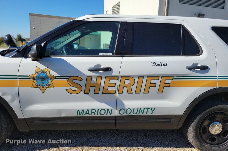 image for item LO9849 2018 Ford Explorer Police Interceptor  SUV