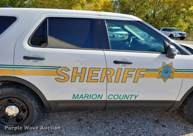 image for item LO9849 2018 Ford Explorer Police Interceptor  SUV