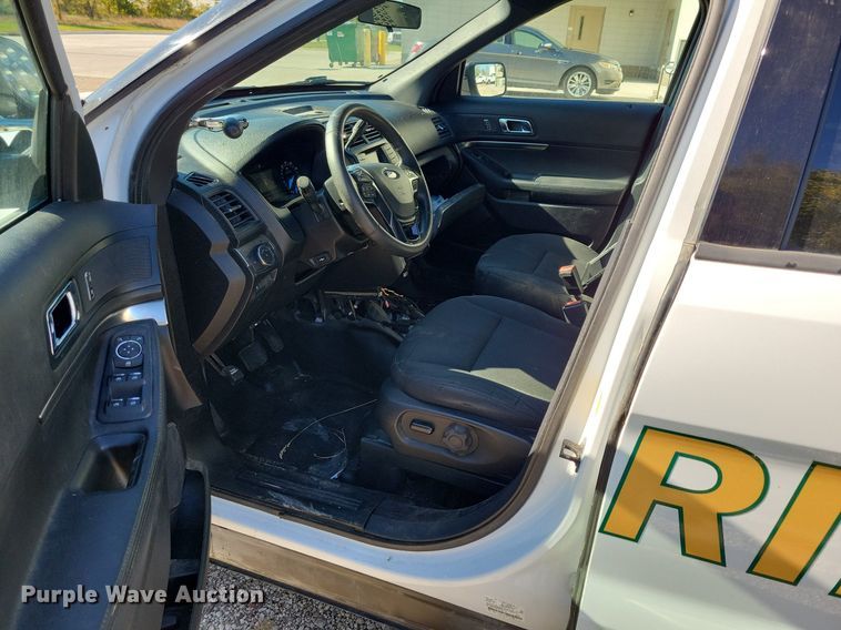 image for item LO9849 2018 Ford Explorer Police Interceptor  SUV
