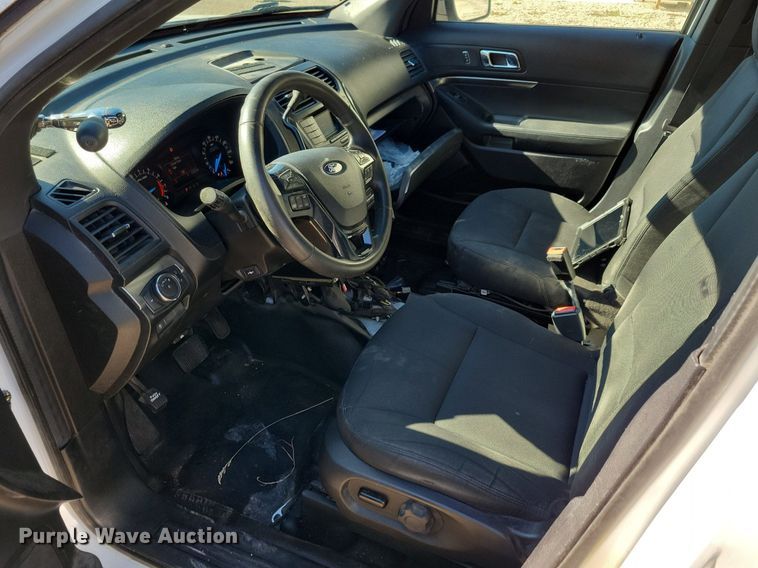 image for item LO9849 2018 Ford Explorer Police Interceptor  SUV