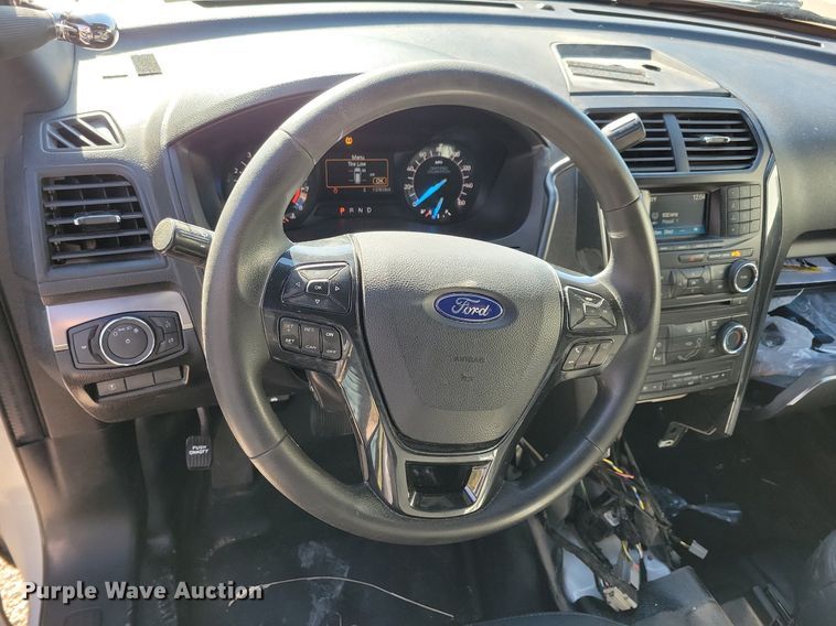 image for item LO9849 2018 Ford Explorer Police Interceptor  SUV