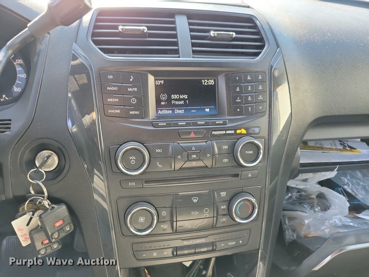 image for item LO9849 2018 Ford Explorer Police Interceptor  SUV