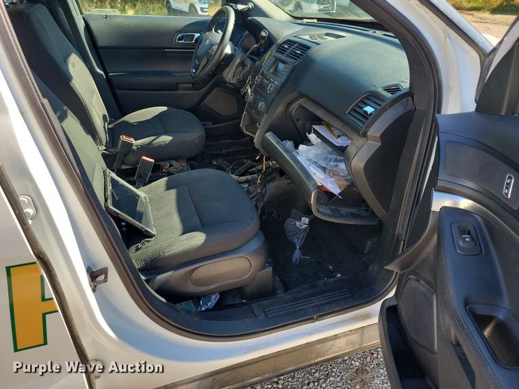 image for item LO9849 2018 Ford Explorer Police Interceptor  SUV