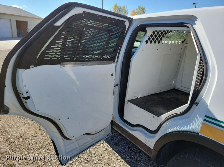 image for item LO9849 2018 Ford Explorer Police Interceptor  SUV