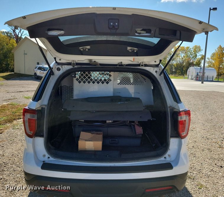 image for item LO9849 2018 Ford Explorer Police Interceptor  SUV