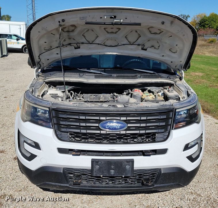 image for item LO9849 2018 Ford Explorer Police Interceptor  SUV