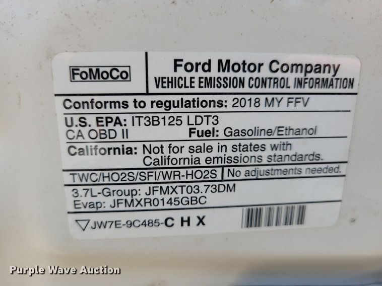 image for item LO9849 2018 Ford Explorer Police Interceptor  SUV