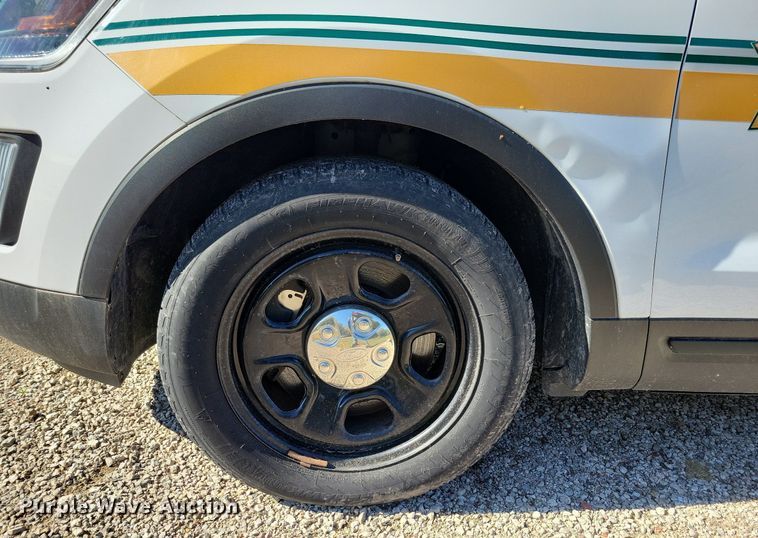 image for item LO9849 2018 Ford Explorer Police Interceptor  SUV
