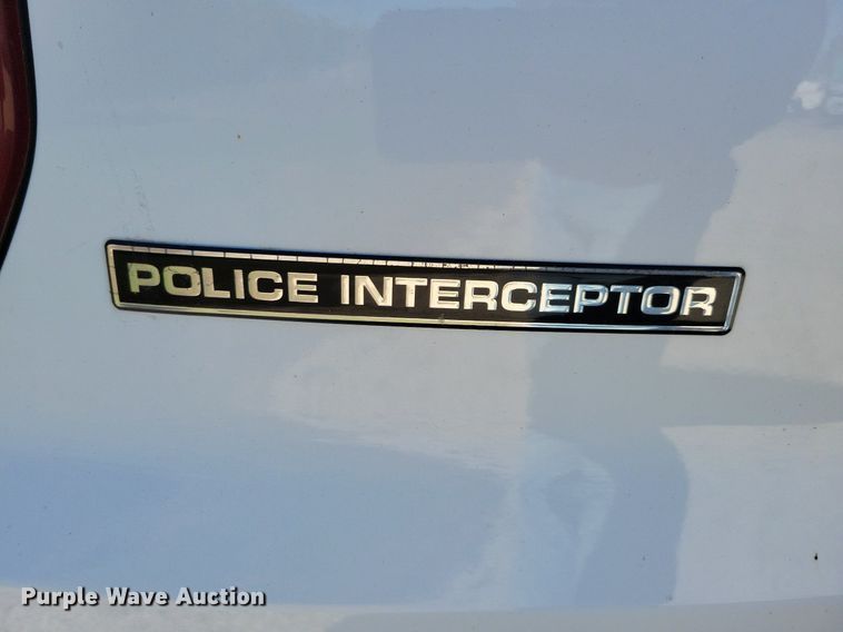 image for item LO9849 2018 Ford Explorer Police Interceptor  SUV