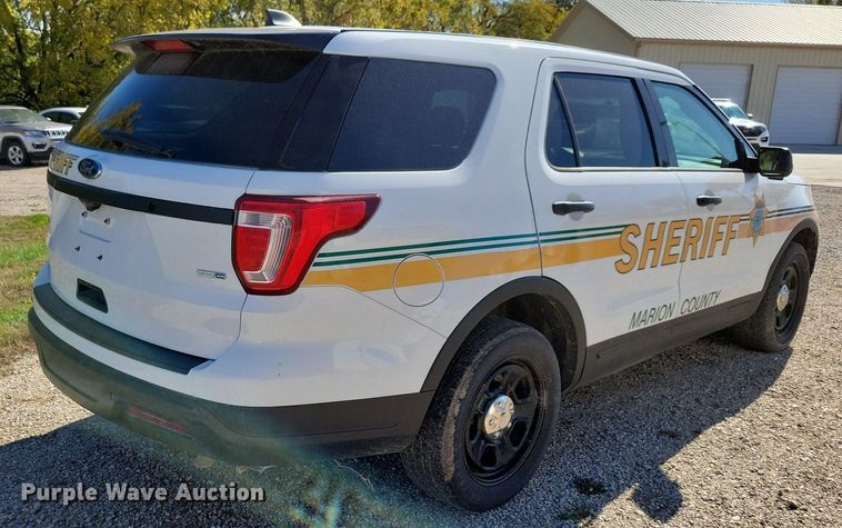 image for item LO9850 2019 Ford Explorer Police Interceptor  SUV