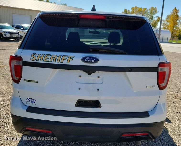 image for item LO9850 2019 Ford Explorer Police Interceptor  SUV