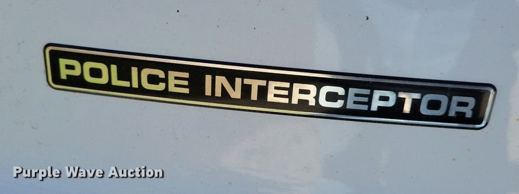 image for item LO9850 2019 Ford Explorer Police Interceptor  SUV
