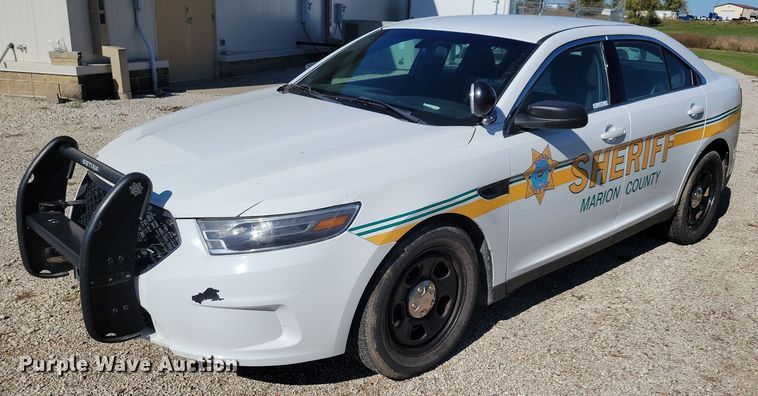 image for item LO9851 2018 Ford Taurus Police Interceptor
