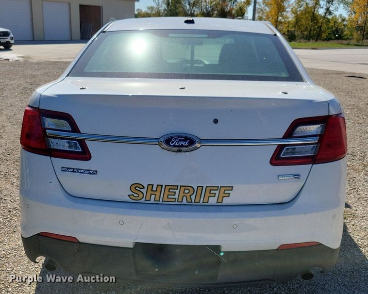image for item LO9851 2018 Ford Taurus Police Interceptor