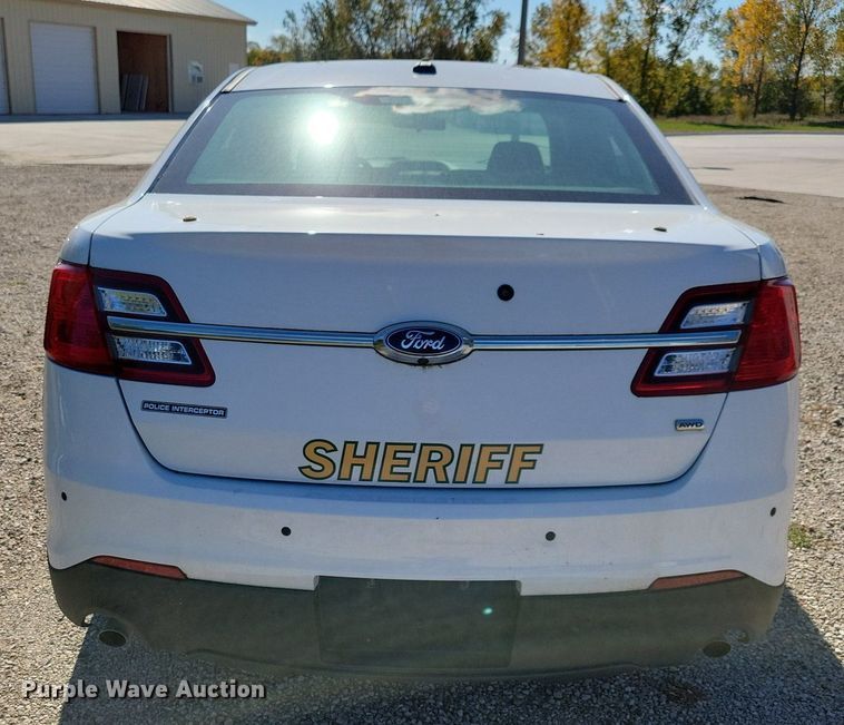 image for item LO9852 2019 Ford Taurus Police Interceptor