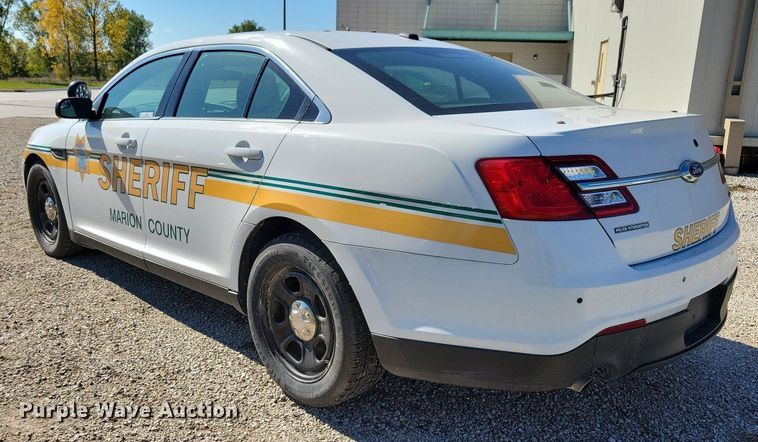 image for item LO9852 2019 Ford Taurus Police Interceptor