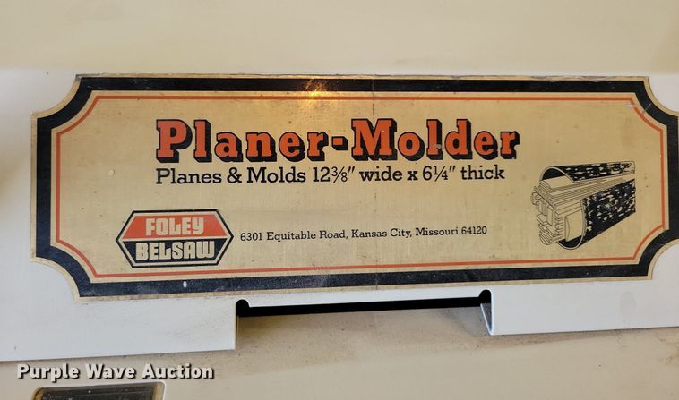 image for item LO9861 Foley Belsaw  planer