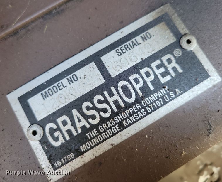 image for item LO9872 Grasshopper 120K  ZTR lawn mower