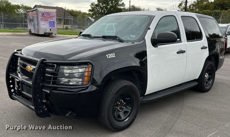 image for item LU9802 2012 Chevrolet Tahoe Police  SUV