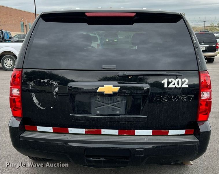 image for item LU9802 2012 Chevrolet Tahoe Police  SUV