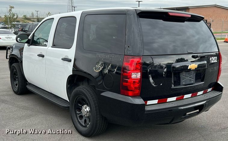 image for item LU9802 2012 Chevrolet Tahoe Police  SUV