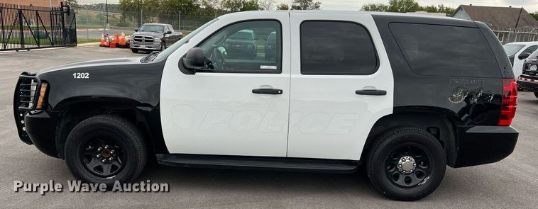 image for item LU9802 2012 Chevrolet Tahoe Police  SUV