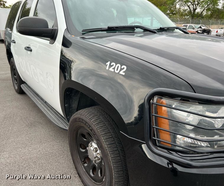 image for item LU9802 2012 Chevrolet Tahoe Police  SUV