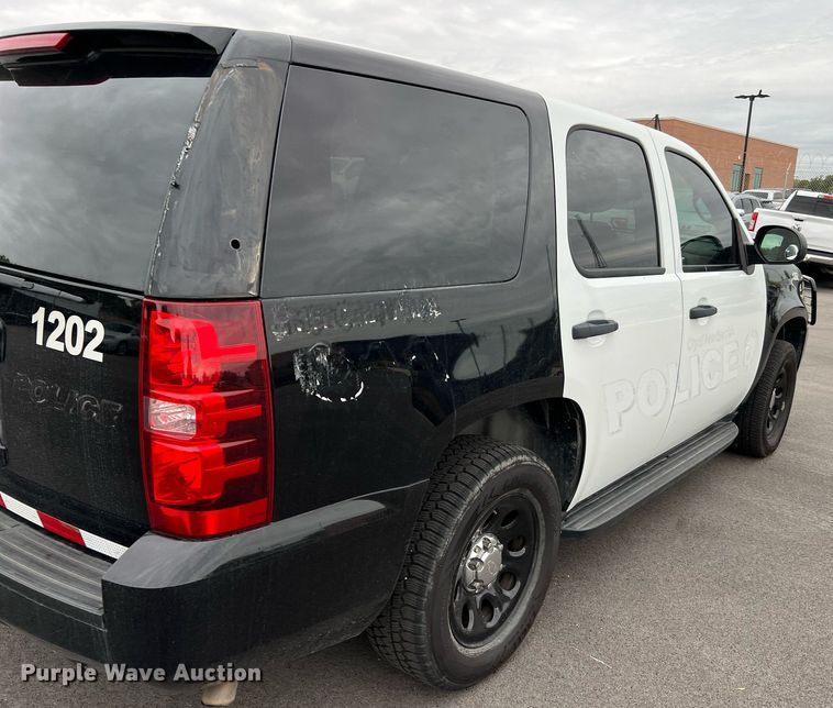 image for item LU9802 2012 Chevrolet Tahoe Police  SUV