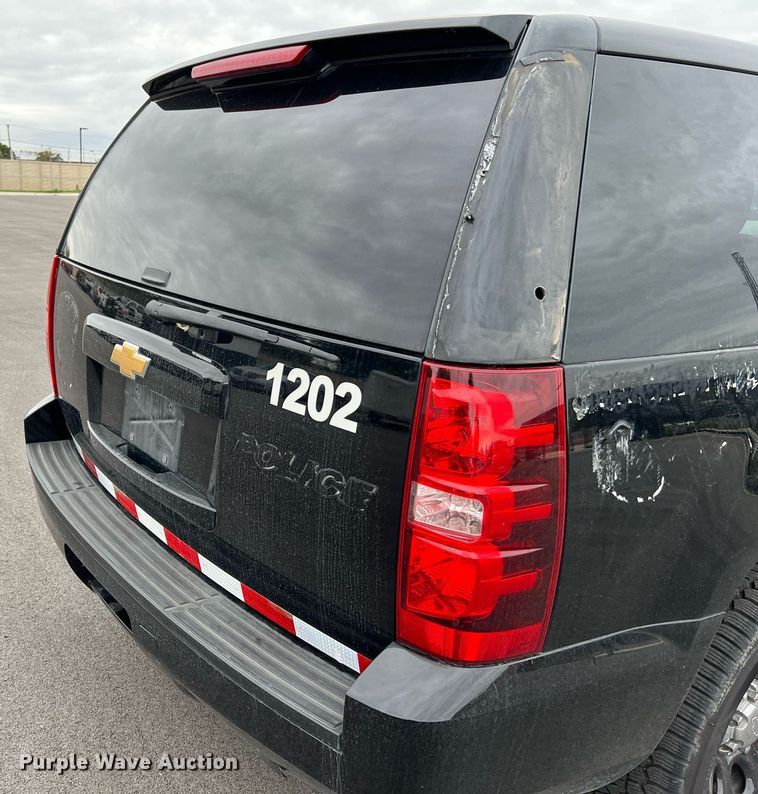image for item LU9802 2012 Chevrolet Tahoe Police  SUV