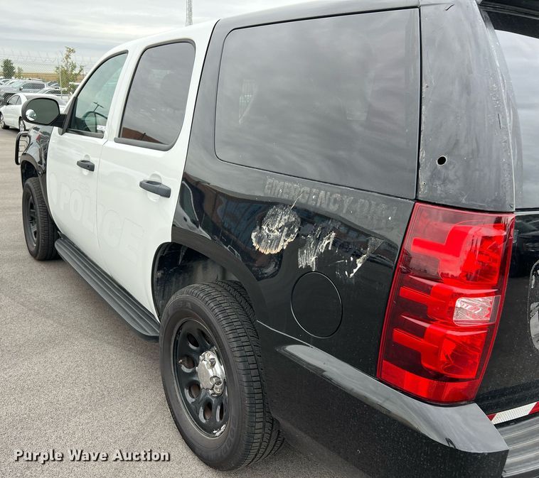 image for item LU9802 2012 Chevrolet Tahoe Police  SUV