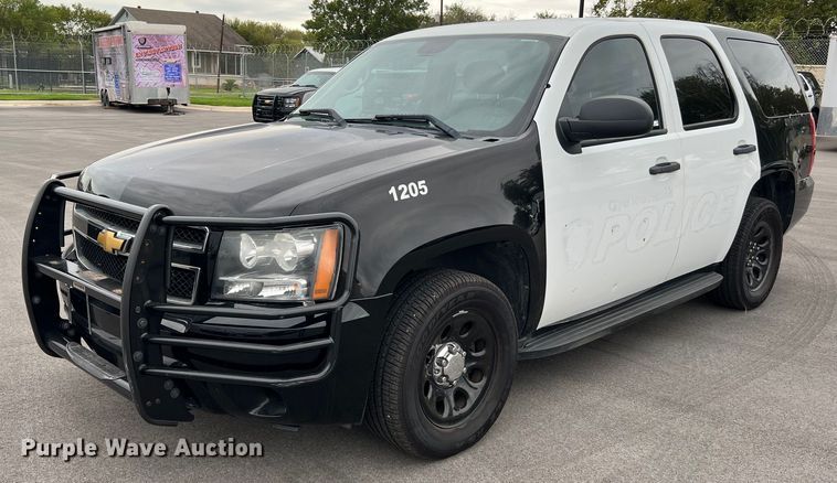image for item LU9803 2012 Chevrolet Tahoe Police  SUV