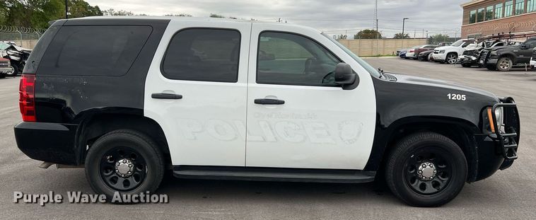image for item LU9803 2012 Chevrolet Tahoe Police  SUV