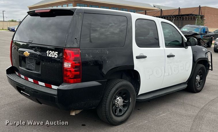 image for item LU9803 2012 Chevrolet Tahoe Police  SUV