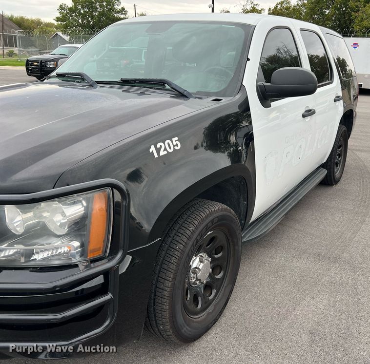 image for item LU9803 2012 Chevrolet Tahoe Police  SUV