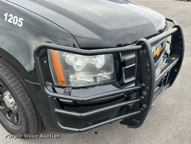 image for item LU9803 2012 Chevrolet Tahoe Police  SUV