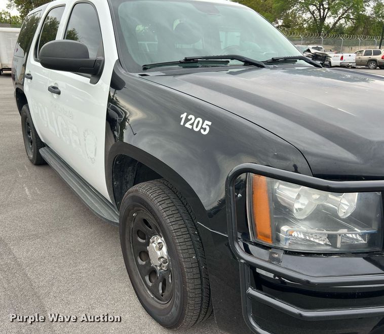 image for item LU9803 2012 Chevrolet Tahoe Police  SUV