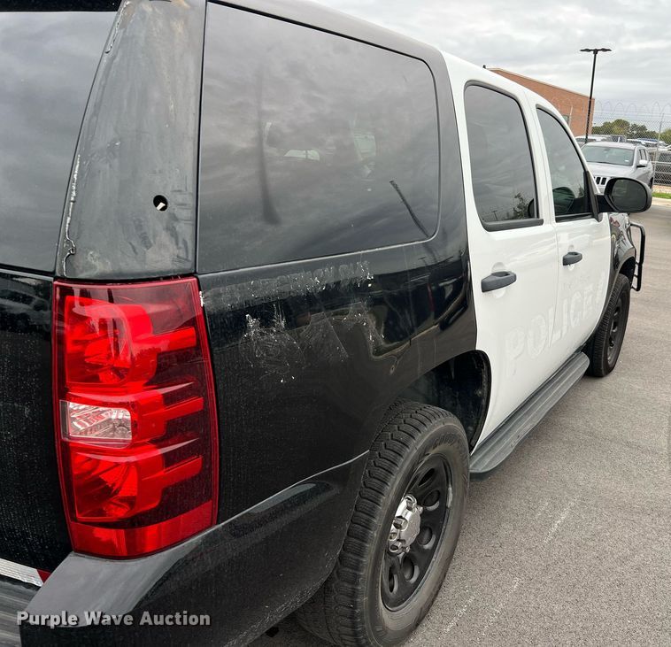 image for item LU9803 2012 Chevrolet Tahoe Police  SUV