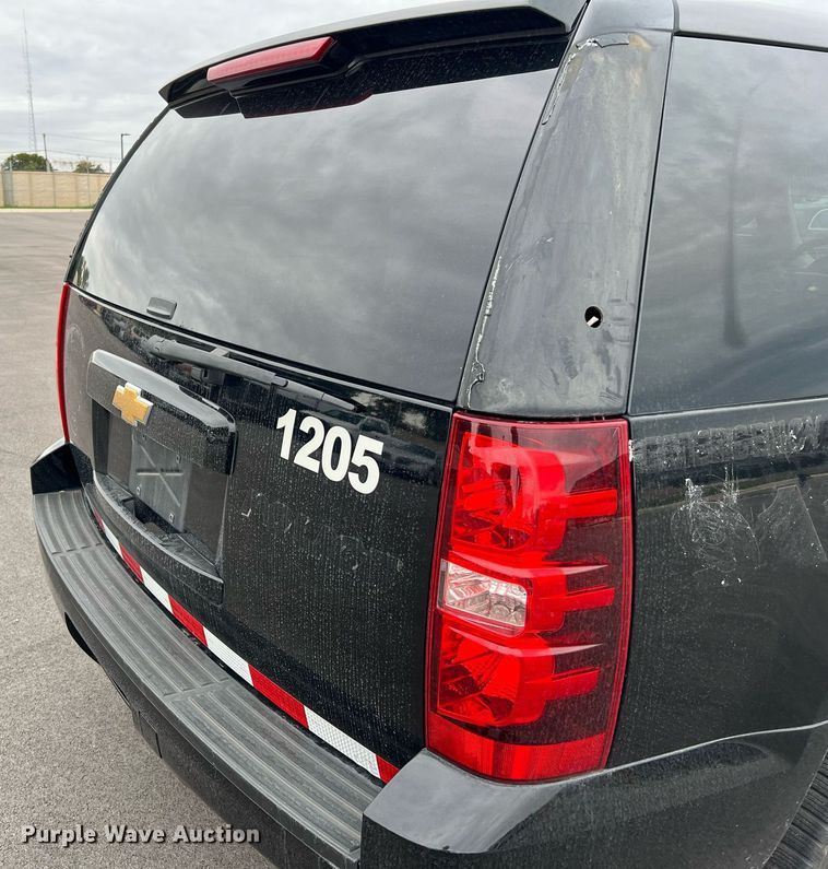 image for item LU9803 2012 Chevrolet Tahoe Police  SUV