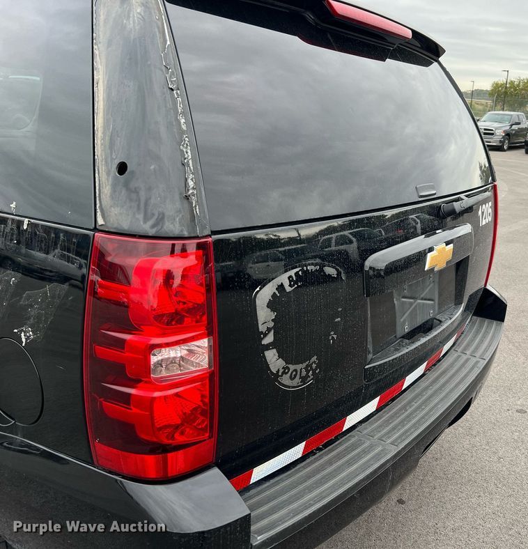 image for item LU9803 2012 Chevrolet Tahoe Police  SUV