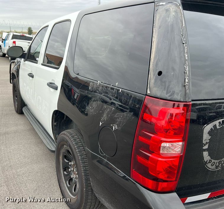 image for item LU9803 2012 Chevrolet Tahoe Police  SUV