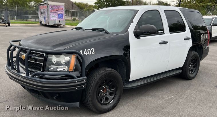 image for item LU9804 2014 Chevrolet Tahoe Police  SUV