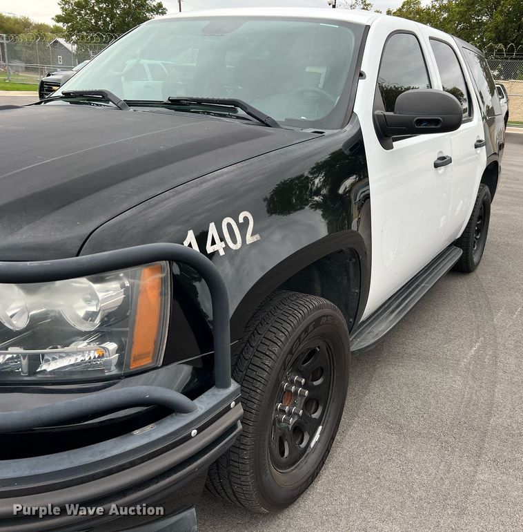 image for item LU9804 2014 Chevrolet Tahoe Police  SUV