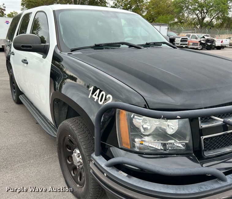 image for item LU9804 2014 Chevrolet Tahoe Police  SUV