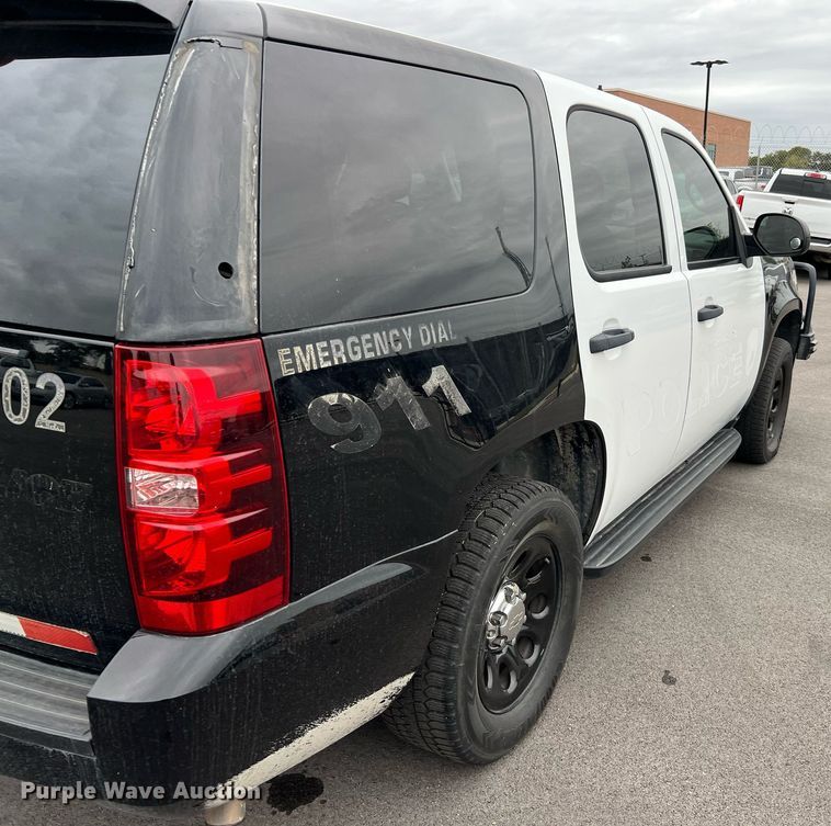 image for item LU9804 2014 Chevrolet Tahoe Police  SUV