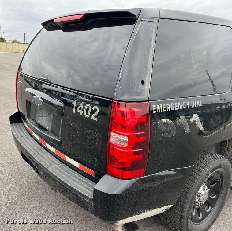 image for item LU9804 2014 Chevrolet Tahoe Police  SUV